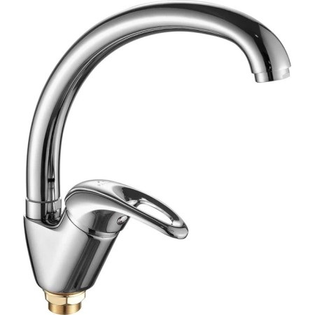Fashun A4115-2 kitchen mixer, single-leaf, 35 mm cartridge, brass, chrome