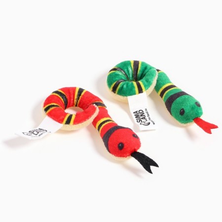Soft magnet "Snake", 7 cm, color mix-4