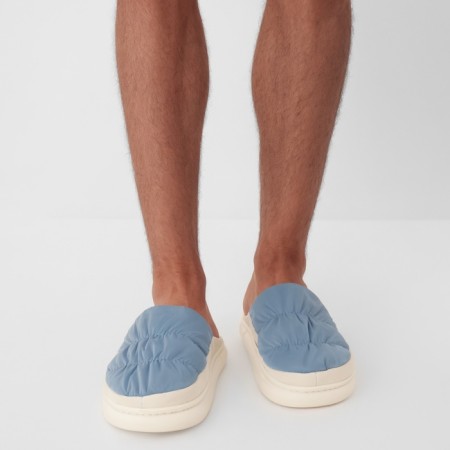 Male slippers, size 42-43, blue color-6
