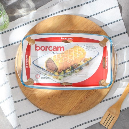 Borcam heat -resistant baking and baking form, 2 liters-4