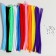 Set for creativity with fur sticks, classic
