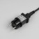 Girlyand "Clip-Light" 5 threads of 20 m, IP44, UMS, dark thread, 665 LED, red glow, 24 V