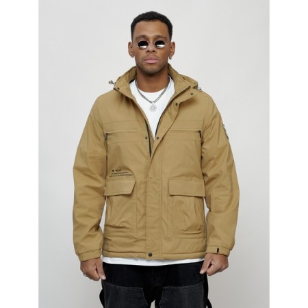Sports male jacket, size 52, beige color