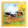 Wooden toy "Multilayer liners", three cats