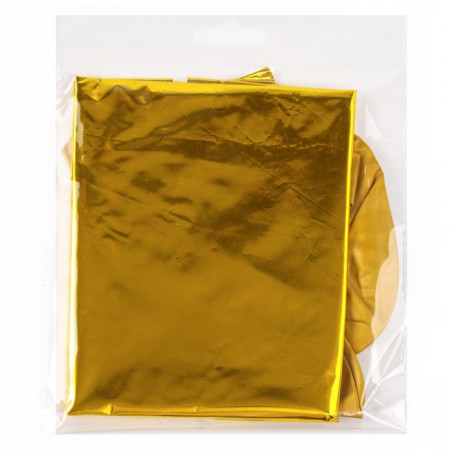 Set of balls "Golden Star", latex, foil, 7 pcs.-3
