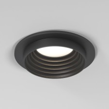 Builtrous lamp Elektrostandard, Senso, 90x90x30 mm, GU10, black color
