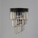 Lamp Citilux "Martin" CL332432, 12.5x32 cm, 3x60W, E14, brown color