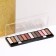 Palette of eyelid shadows with shimmer 12 colors