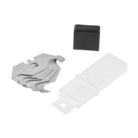 Tundra knives, trapezoid -shaped hooks, 19 mm, 5 pcs.-1