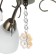 Olivia chandelier 3x40W E27 bronze 45x43x20 cm