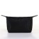 Cosmetic bag with lightning, black color