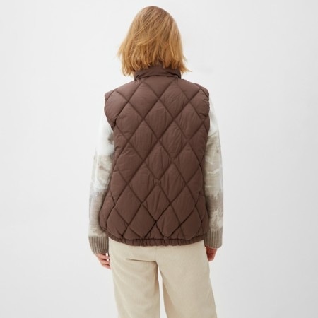 Women's vest at the lightning collorista, coffee color, river 42-5