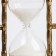 Sanding clock "Globe", souvenir, 15.5 x 7 x 12.5 cm