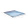 A4 notebook, 80 sheets in a cage on the crest Erichkrause Ice Metallic, plastic cover, elastic band, offset block, whiteness 100%, mix