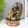 Hirefold fountain "Ganesha - Blessing" Golden Bronze 31x20x20 cm