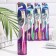 Rendall Exched toothbrush, soft, mix, 1 pc.