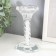 Glass of Glass for 1 candle "Spiral" 12.5x7x7 cm
