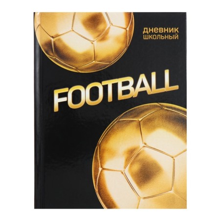 Universal diary for grades 1-11, "golden ball", a solid cover 7BC, glossy lamination, 40 sheets-1