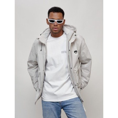 Male spring jacket, size 54, light-gray color-11
