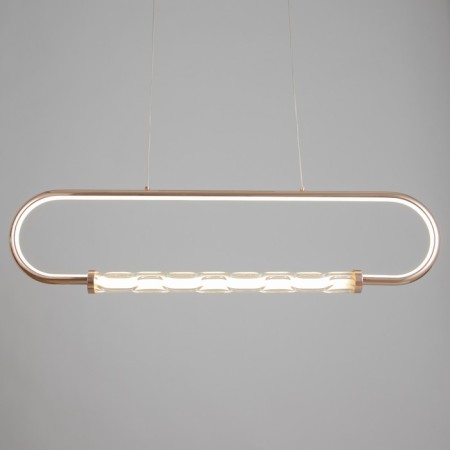 Bayerlux lamp "RUKI" 57W LED gold 83x4.5x21cm-2
