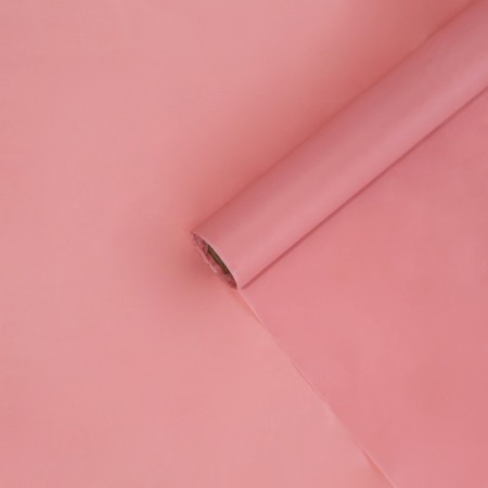Flower film for flowers with silent moisture-proof "Direct pink", 0.6 x 8 m, 30 mkm
