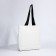 Zipper bag with lightning, milk color