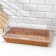 Bread "Cream", wicker base, 53 × 32 cm