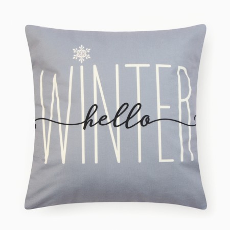 Set of decorative pillowcases Ethel "Hello, Winter" 40*40 cm - 4 pcs, 100% p/e, velor-5