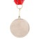 Prize medal 045 diam 4.5 cm. 2 place. Color ser. With a ribbon