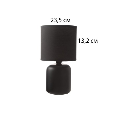 Table lamp "Kira" 1x40W E14 black 14x14x26cm-5