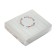 Polymer clay 50 g, with sparkles, white