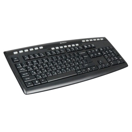 Keyboard + Mouse A4Tech 9200F CLAV: Black Mouse: Black USB Wireless Multimedia-2