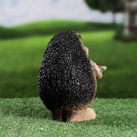 Garden figure "Hedgehog with berries" 16cm-2
