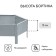 Galvanized flowerbed, d = 60 cm, h = 15 cm, Greengo