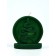 Interior candle in the box "Snake in a circle", green, 66 x 69 x 27