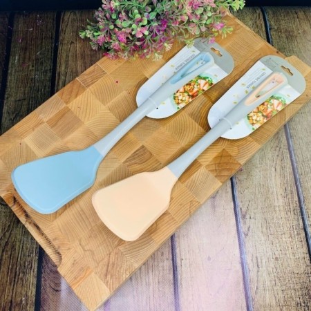 Silicone spoon Lenardi, 34 cm, color mix