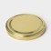 Elabuga cover, TO-100 mm, metal, varnish, gold color