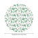 Tables on the table “Field flowers”, round, oxford, elastic band, size 120x120 cm, diameter 75-100 cm