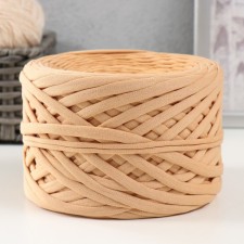 Knitted yarn, width 7-9 mm, 100m/295 g ± 10% (16 - melon)