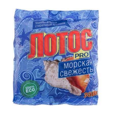 Washing powder "Lotus Pro" sea freshness, 350 gr