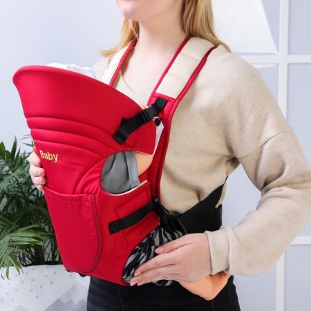 Baby-Kangaroo backpack, red color