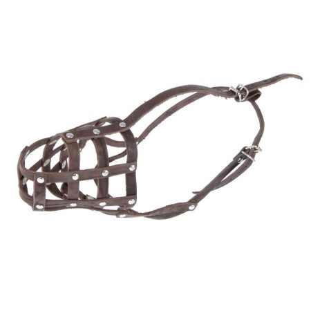 Muzzle Leather Zononic No. 5, German Shepherd, Terrier (length of 11 cm, muzzle 36 cm), mix