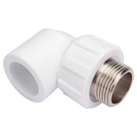 The square "Politek", polypropylene, 25 mm x 3/4 "mm, external thread-2