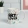Ceramic mug Art Lover, 270 ml, white color