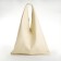 Bag Women's Shoper on the button, beige color