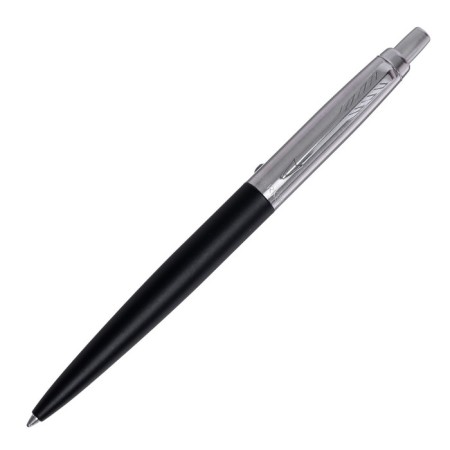 Ballpoint pen Parker Jotter XL K69 Matte Black Ct M, stainless steel case, blue ink-1