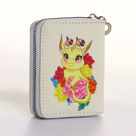 Children's wallet with lightning, yellow color-2