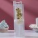 Candle in the cake "I am three", gold, 5 cm