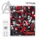 Notebook 48 sheets in a cage, cardboard cover, Avengers