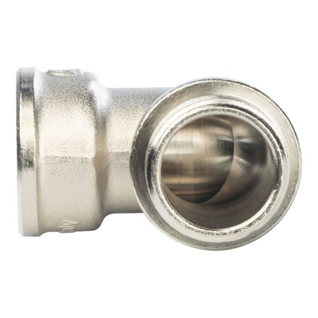 STOUT SFT-0016-000001, 1 ", external/internal thread, with emphasis, nickel. Brass-2